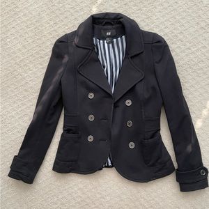 H&M knit blazer size 6
